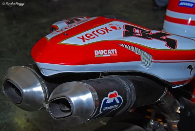 Michel Fabrizio's Ducati SBK 1198 : The Rear