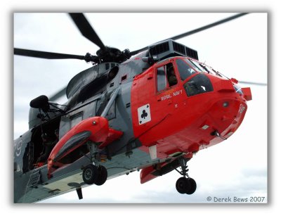 Royal Navy Rescue Helicopter