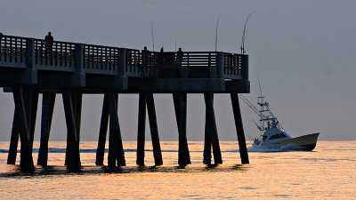 Cruiser and Pier