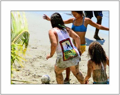 Beach Football Action