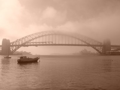 Bridge in Fog - MERIT