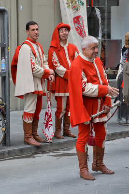 Florentine citizens on Republic day