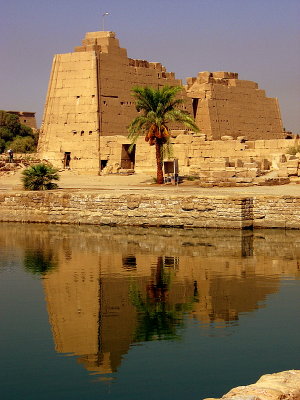 Karnak Temple, the Sacred Lake and Pylons