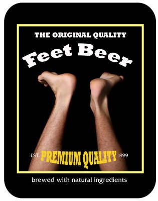 feet beer proposed label