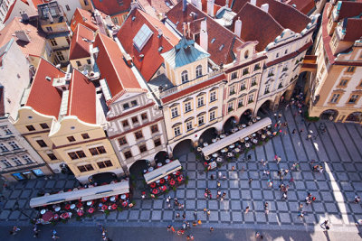 View from Astronomical clock