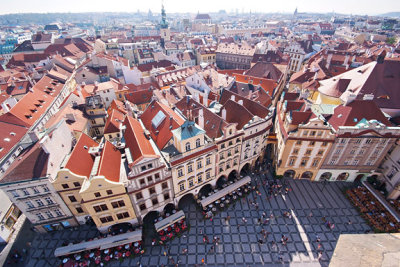 View from Astronomical clock