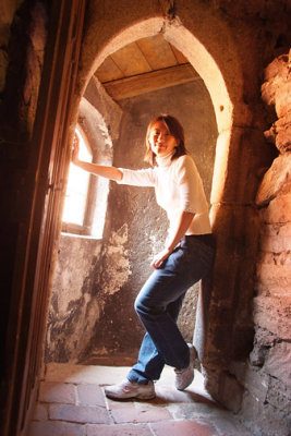 inside zamecka vez tower