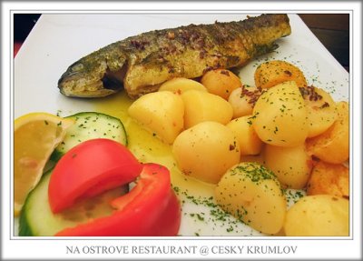 Na Ostrove Restaurant, Cesky Krumlov