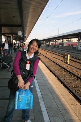 Just arrived at Germany Metro station