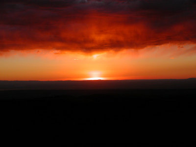 Sunset, Kiger Gorge