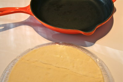Cut Puff pastry to 20 cm.