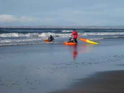 Fanore Beach Kayakers