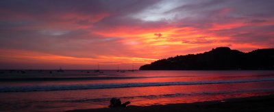 Sunset From Iguana Beach Bar