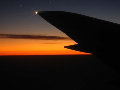 Sunrise over Zambia