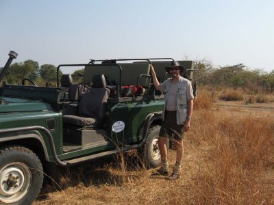 One of our safari jeeps
