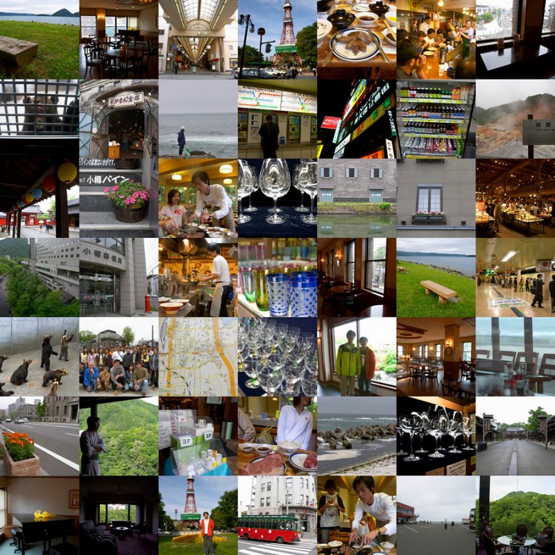 Sapporo, Jyouzankei, Douya, Noboribetsu, Otaru