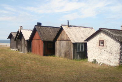 Fishers' huts in Fr