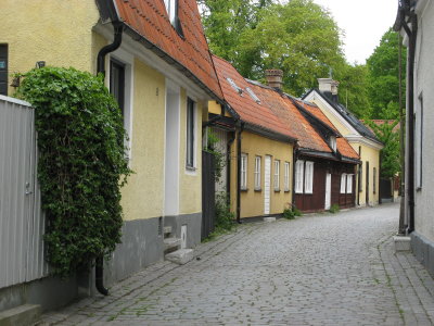 An alley in Visby