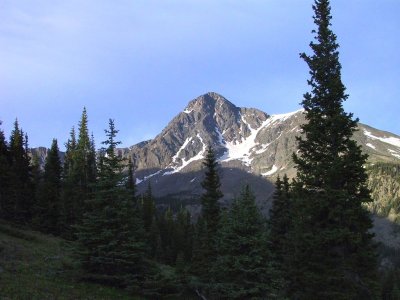 First View of NE Face of Holy Cross