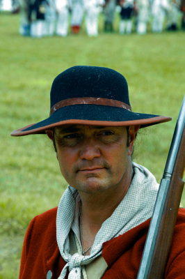 militia with hat