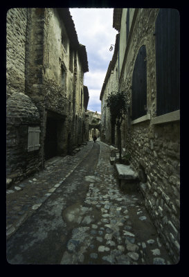 14th Century streets, France