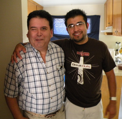 Quique and his uncle