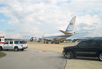 Air Force One Ready To Taxi