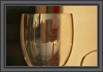 Wine Glass Set To Sale At Sunset