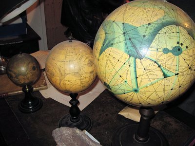 Old Mars globes