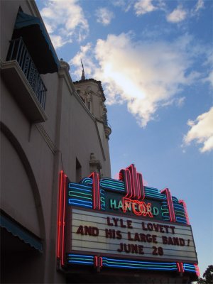 Hanford Fox Theater neon