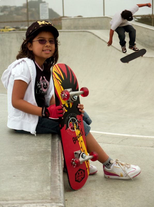 Skateboarding isnt just for boys by Carlos Camacho