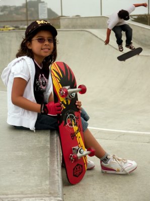 Skateboarding isn't just for boys by Carlos Camacho