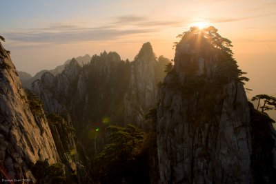 Yellow Mountains (Huangshan) China