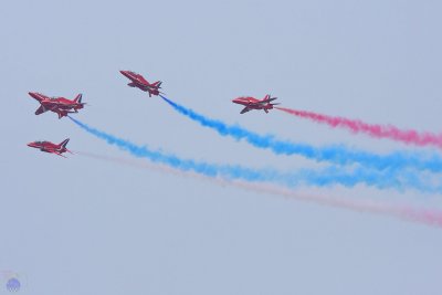 Red Arrows (RAF Hawk T1)
