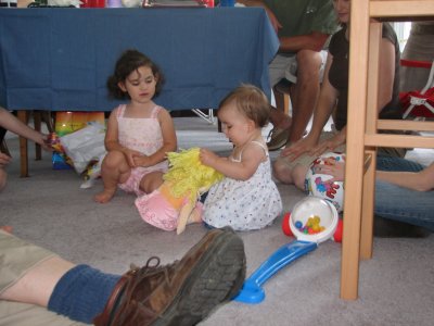Nicole likes Erin's doll
