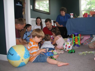 Kids and present chaos