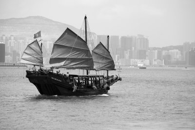 Duk Ling -Junk,  Victoria Harbour