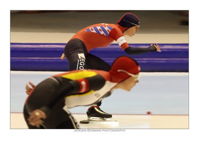 Maria Sterk and Moniek Kleinsman, 5000m