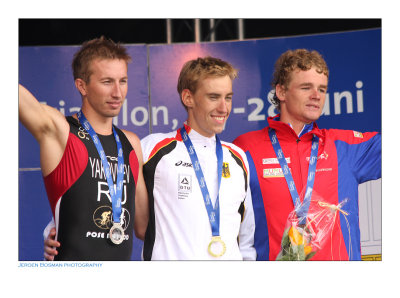 Sergey Jakovlev (l), Jonathan Zipf (m) & Youri Severin (r)