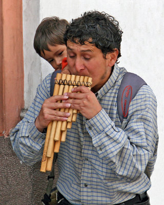LOCAL MUSICIAN AND ASSISTANT IN QUITO, ECUADOR IMG_169