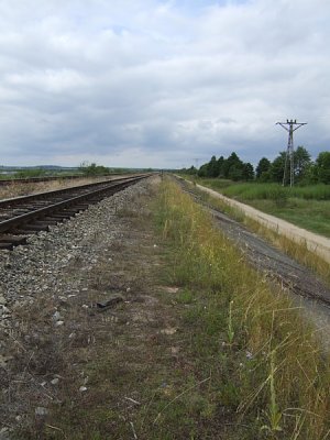 Railway near Siemianowka Lake