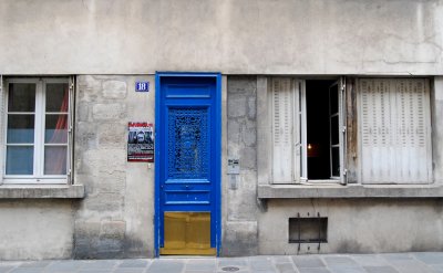  Marais Blue Door, Paris