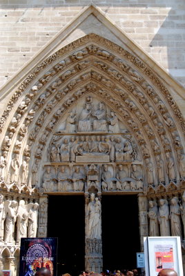 Entering Notre Dame