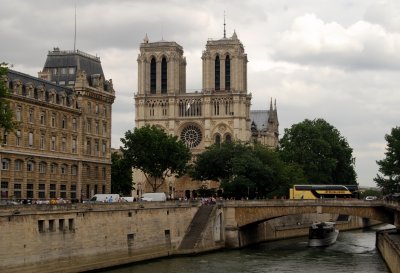 Notre Dame and the Seine