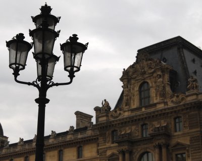 Lamps at the Louvre