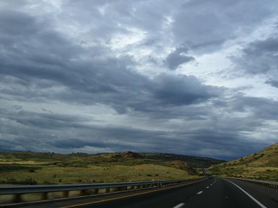 On the road, Arizona