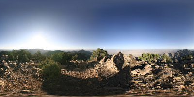 Tikaboo Peak Hike - 360 Equirectangular Image