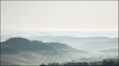 Sunrise on San Gimignano