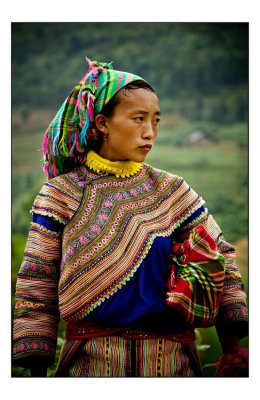 The Flower Hmong people beauties 5