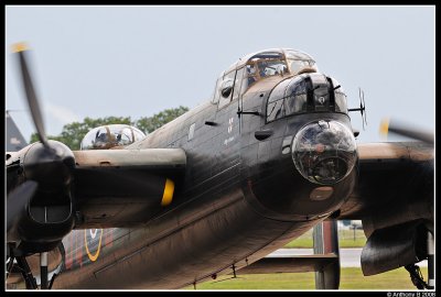 BBMF Lancaster Close up